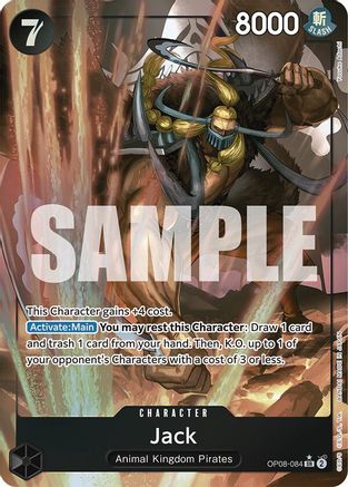Jack (Parallel) (OP08-084) - Super Rare