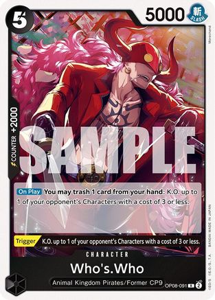 Who's.Who (OP08-091) - Rare