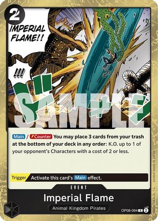Imperial Flame (OP08-094) - Rare