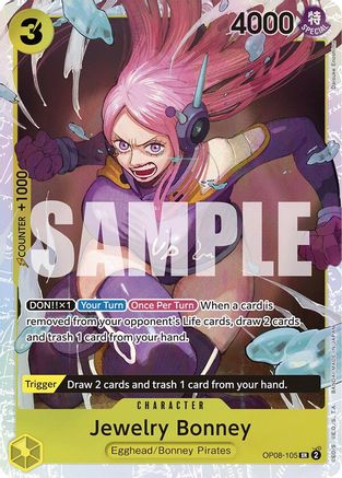 Jewelry Bonney (OP08-105) - Super Rare