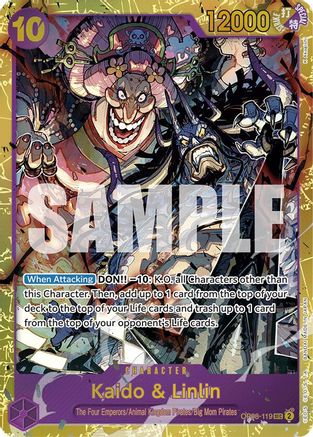 Kaido & Linlin (OP08-119) - Secret Rare