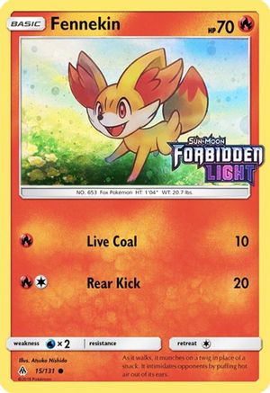 Fennekin - 15/131 (Toys R' Us Promo)  - Promo - Holofoil