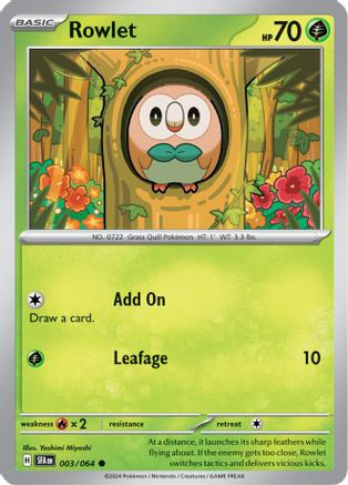 Rowlet - 003/064 - Common - Normal