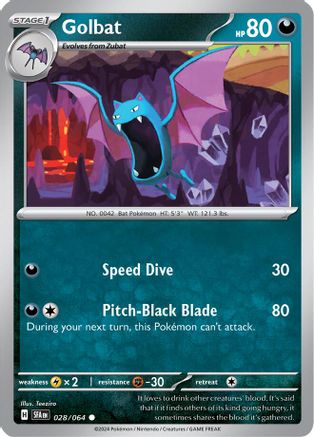 Golbat - 028/064 - Common - Reverse Holofoil