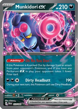 Munkidori ex - 037/064  - Double Rare - Holofoil