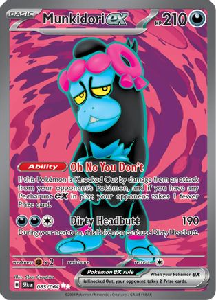 Munkidori ex - 083/064  - Ultra Rare - Holofoil
