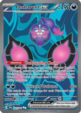 Pecharunt ex - 085/064  - Ultra Rare - Holofoil