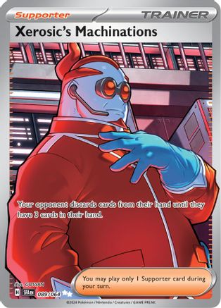 Xerosic's Machinations - 089/064  - Ultra Rare - Holofoil