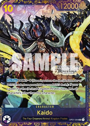Kaido (Coupe au trésor) (OP01-094) - Super Rare