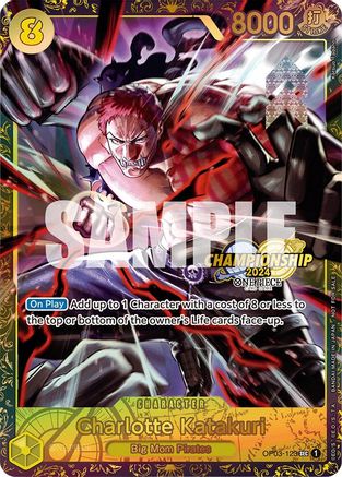 Charlotte Katakuri (Championship 2024) (OP03-123)  -  Secret Rare