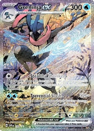 Greninja ex - 132  - Promo - Holofoil