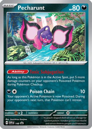Pecharunt - 149  - Promo - Holofoil
