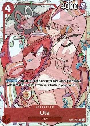 Uta - OP01-005 (Premium Card Collection -Uta-) (OP01-005) - Rare