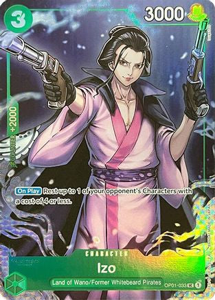 Izo (Premium Card Collection -BANDAI CARD GAMES Fest. 23-24 Edition-) (OP01-033)  -  Peu fréquente