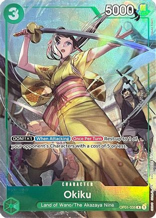 Okiku (Premium Card Collection -BANDAI CARD GAMES Fest. 23-24 Edition-) (OP01-035) - Rare