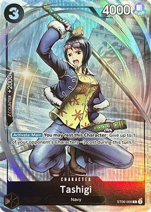Tashigi (Collection de cartes Premium -Édition BANDAI CARD GAMES Fest. 23-24-) (ST06-006) - Courante