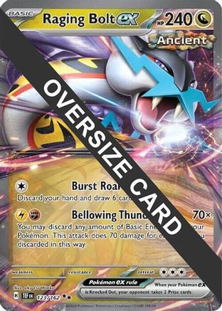 Raging Bolt ex - 123/162  - Promo - Holofoil