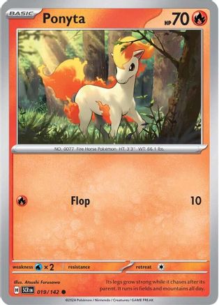 Ponyta - 019/142 - Common - Normal