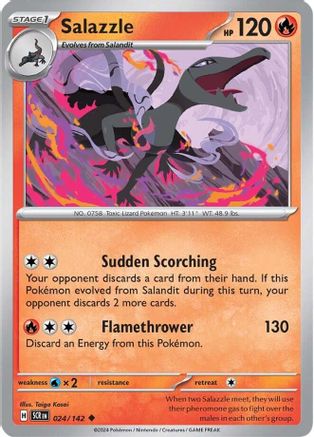 Salazzle - 024/142 - Uncommon - Normal