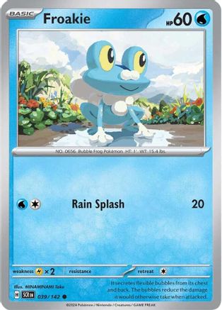 Froakie - 039/142 - Common - Reverse Holofoil
