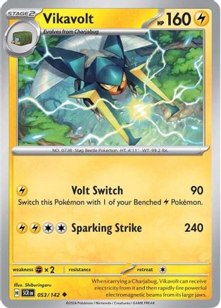 Vikavolt - 053/142 - Uncommon - Reverse Holofoil