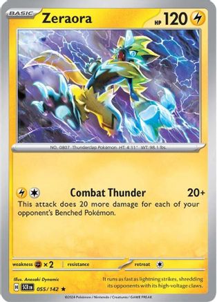 Zeraora - 055/142  - Rare - Holofoil