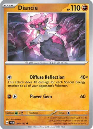 Diancie - 086/142 - Uncommon - Normal