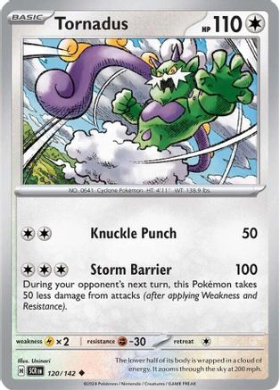 Tornadus - 120/142 - Uncommon - Normal