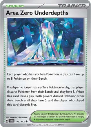 Area Zero Underdepths - 131/142  - Uncommon - Reverse Holofoil