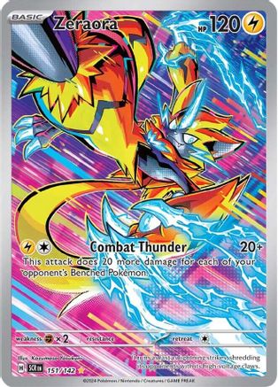 Zeraora - 151/142  - Illustration Rare - Holofoil