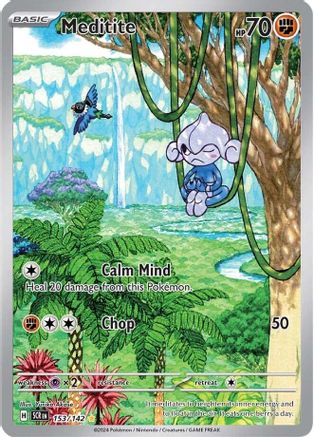 Meditite - 153/142  - Illustration Rare - Holofoil