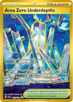 Area Zero Underdepths - 174/142  - Hyper Rare - Holofoil