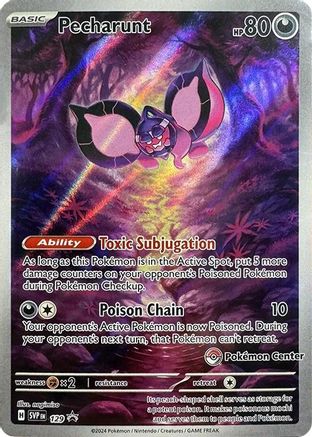 Pecharunt - 129 (Pokemon Center Exclusive)  - Promo - Holofoil