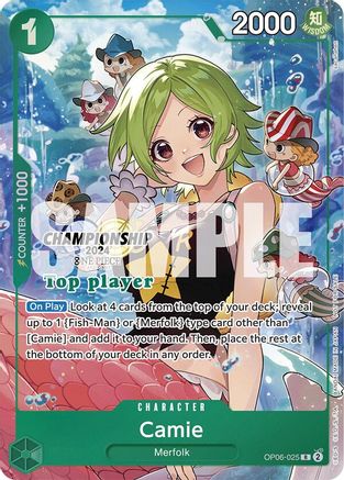 Camie (Championship 2024 Top Player Pack) (OP06-025)  -  Rare