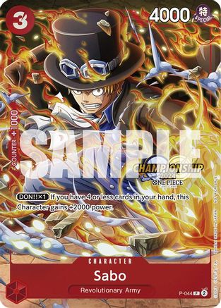 Sabo (Pack événementiel CS 2024) (P-044) - Promo