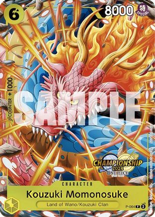 Kouzuki Momonosuke (Pack événement CS 2024) (P-064) - Promo