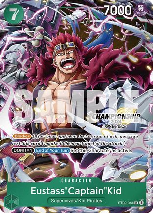Eustass « Capitaine » Kid (Pack Célébration 2024) (ST02-013) - Super Rare