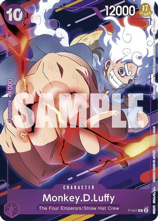 Monkey.D.Luffy (Participation CS 2024) (P-041) - Promotionnel