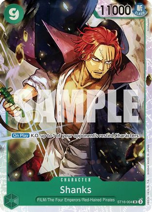 Shanks (ST16-004) - Super Rare