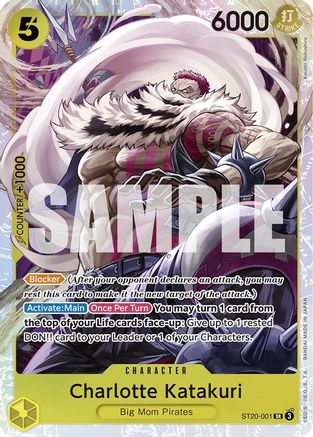 Charlotte Katakuri (ST20-001) -  Super Rare