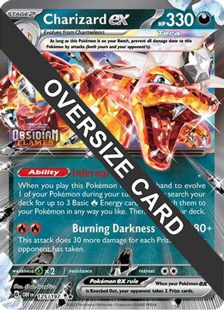 Charizard ex - 125/197  - Double Rare - Normal