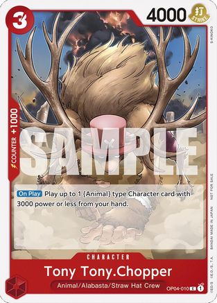 Tony Tony.Chopper (Tournament Pack 2024 Oct.-Dec.) (OP04-010)  -  Common