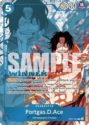 Portgas D. Ace (Pack Gagnant Octobre-Décembre 2024) (OP07-053) - Rare