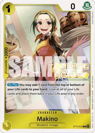 Makino (Judge Pack Vol. 4) (ST13-012)  -  Common