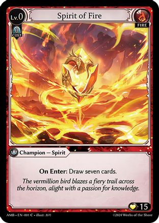 Esprit de feu (001) - Commun