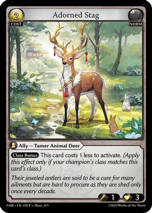 Adorned Stag (030) -  Common