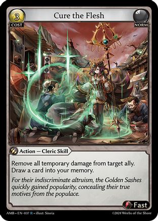 Cure the Flesh (037) -  Rare