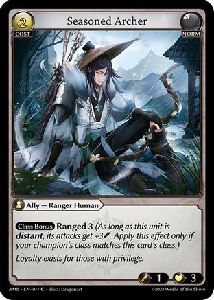Archer aguerri (077) - Commun