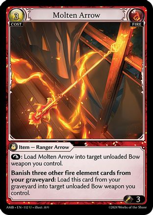 Molten Arrow (112) -  Uncommon