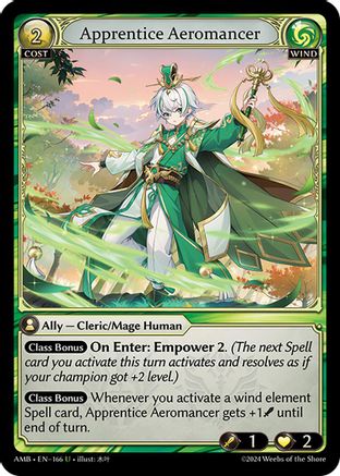 Apprentice Aeromancer (166) -  Uncommon